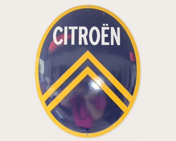 citroen-messingschild-alt Citroen Messingschild alt